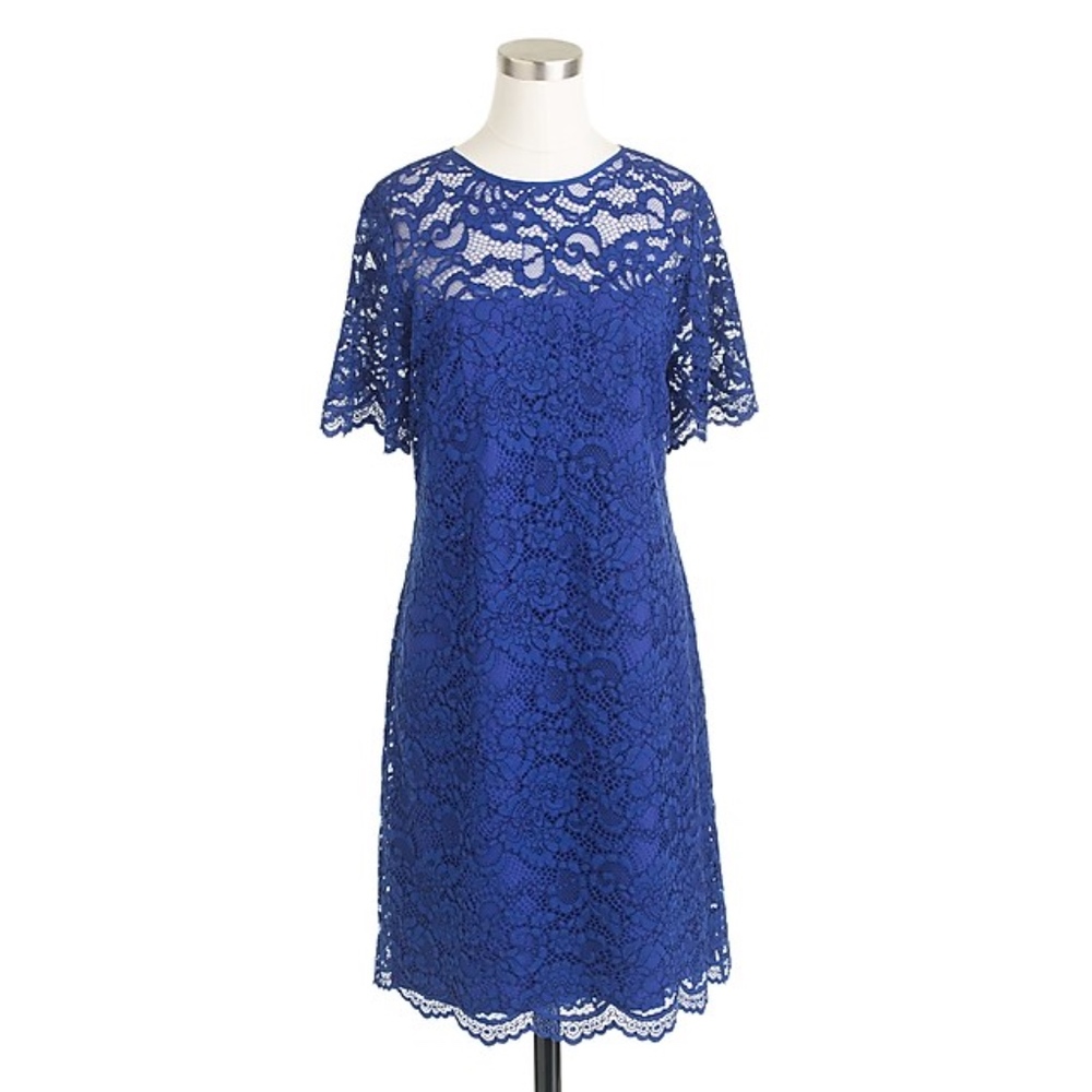 *NWT* J. Crew Collection Zinnia Lace Dress (00) - Picture 3 of 5